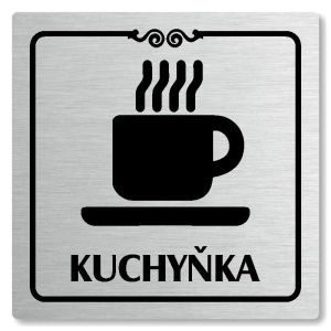 Kuchyňka, 118x118mm, stříbrná, Texas